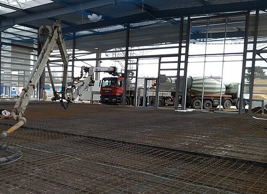 Neubau einer Produktionsstätte - HMC Möllering